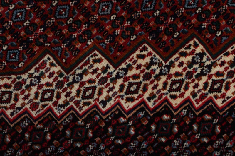Handknuten Exklusiv Persisk Dubbelvävd Matta 127x178 cm - Mörkblå/Röd - Persisk matta - Orientalisk matta