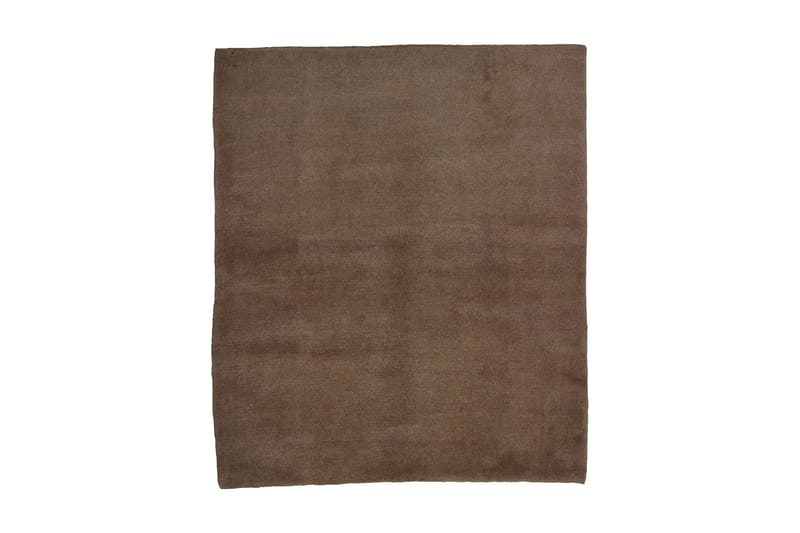 Handknuten Gabbeh Shiraz Ull Beige 155x183cm - Beige - Orientalisk matta - Persisk matta