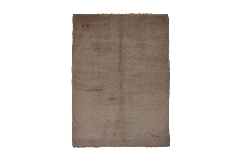 Handknuten Gabbeh Shiraz Ull Beige 173x238cm - Beige - Orientalisk matta - Persisk matta