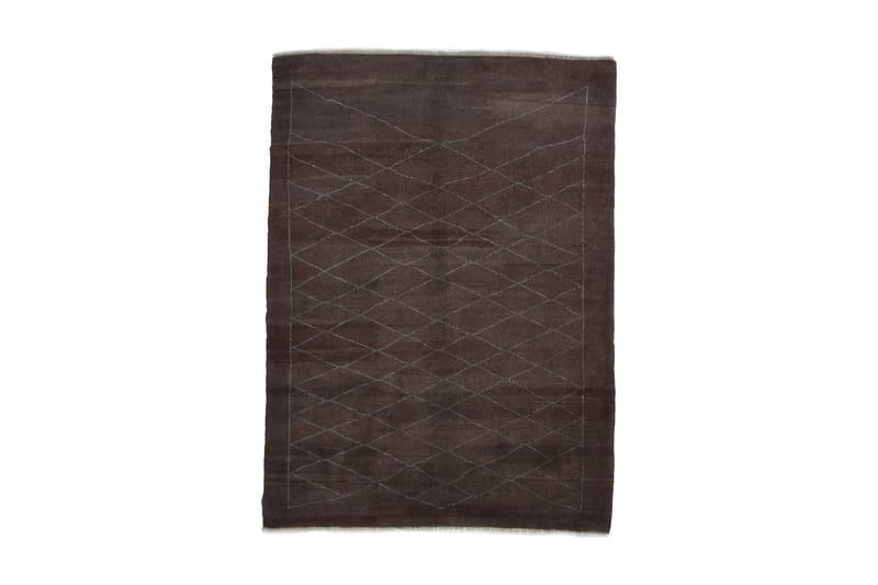 Handknuten Gabbeh Shiraz Ull Brun/Blå 179x240cm - Blå|Brun - Orientalisk matta - Persisk matta