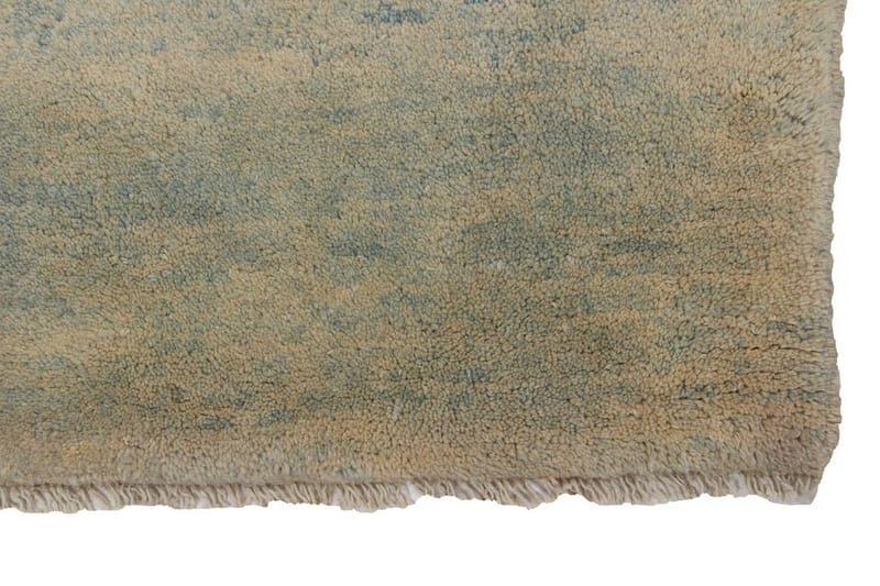 Handknuten Gabbeh Shiraz Ull Creme/Blå 165x185cm - Blå|Créme - Orientalisk matta - Persisk matta