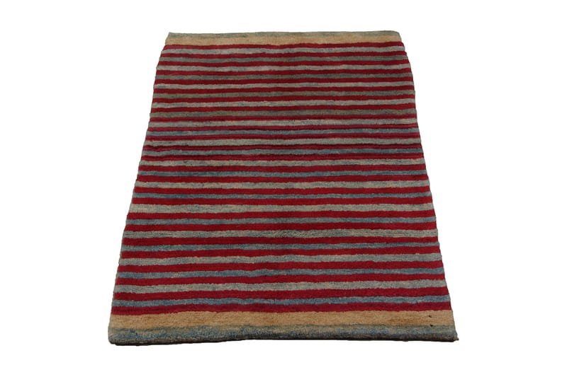 Handknuten Gabbeh Shiraz Ull Flerfärgad 85x112cm - Flerfärgad - Orientalisk matta - Persisk matta
