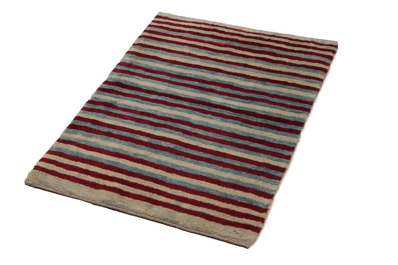 Handknuten Gabbeh Shiraz Ull Flerfärgad 85x112cm - Flerfärgad - Orientalisk matta - Persisk matta