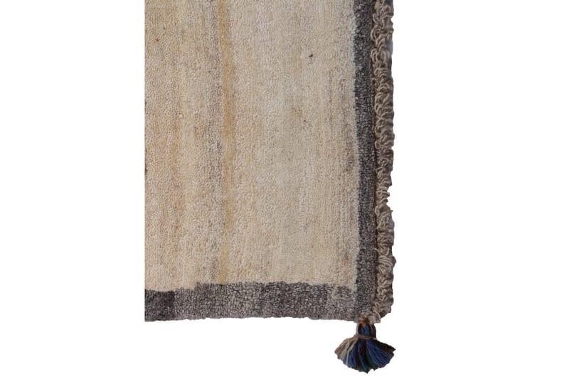 Handknuten Gabbeh Shiraz Ull Grå/Creme 72x173cm - Grå|Créme - Orientalisk matta - Persisk matta
