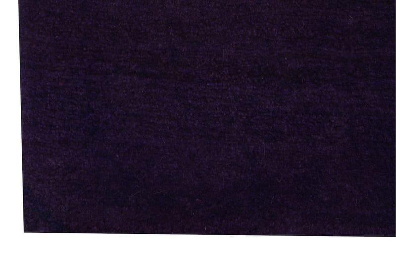 Handknuten Gabbeh Shiraz Ull Lila 155x192cm - Lila - Orientalisk matta - Persisk matta
