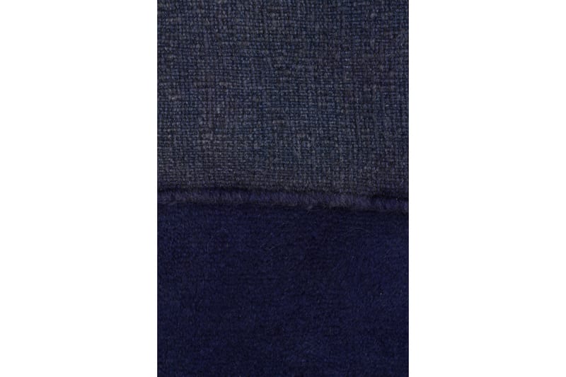 Handknuten Gabbeh Shiraz Ull Mörkblå 158x196cm - Mörkblå - Orientalisk matta - Persisk matta