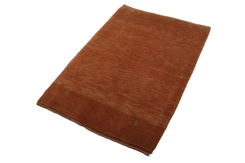 Handknuten Gabbeh Shiraz Ull Orange 87x126cm - Orange - Orientalisk matta - Persisk matta