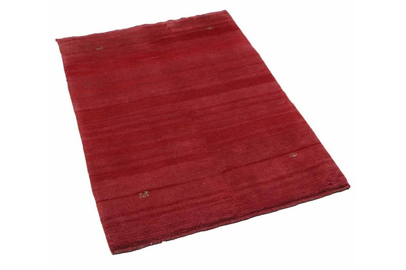 Handknuten Gabbeh Shiraz Ull Röd 101x137cm - Röd - Orientalisk matta - Persisk matta