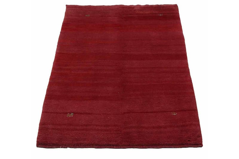 Handknuten Gabbeh Shiraz Ull Röd 101x137cm - Röd - Orientalisk matta - Persisk matta