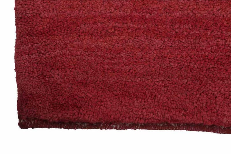 Handknuten Gabbeh Shiraz Ull Röd 163x190cm - Röd - Orientalisk matta - Persisk matta