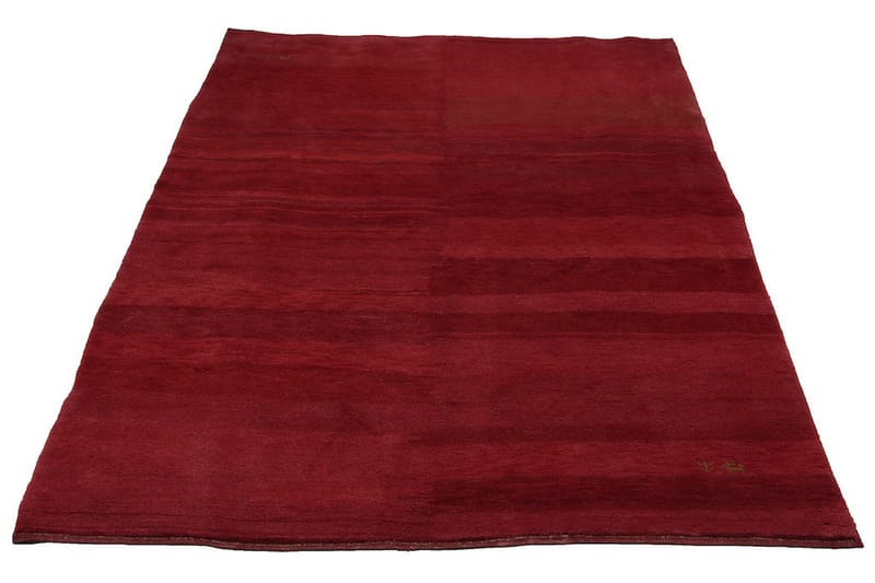 Handknuten Gabbeh Shiraz Ull Röd 178x235cm - Röd - Orientalisk matta - Persisk matta