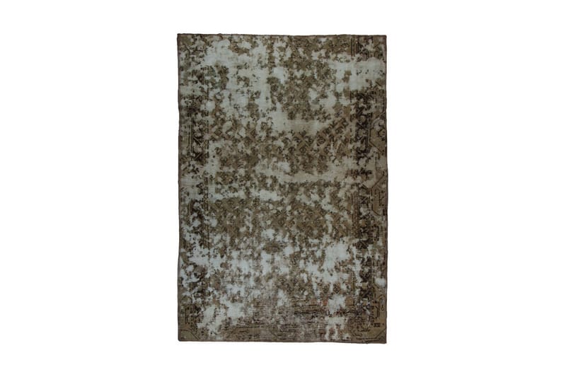 Handknuten Persisk Matta 110x160 cm Vintage - Beige/Brun - Persisk matta - Orientalisk matta