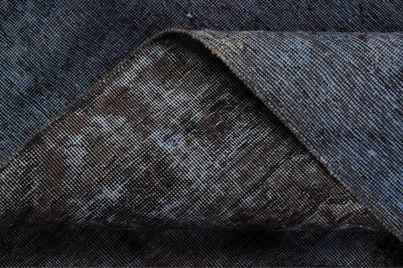 Handknuten Persisk Matta 268x363 cm Vintage - Blå/Brun - Persisk matta - Orientalisk matta