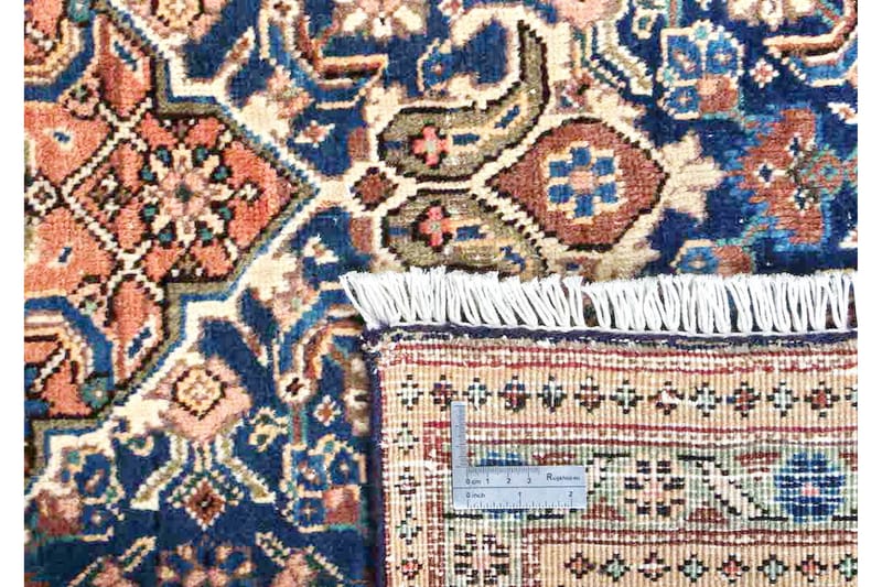 Handknuten Persisk Matta 215x324 cm - Mörkblå/Koppar - Orientalisk matta - Persisk matta