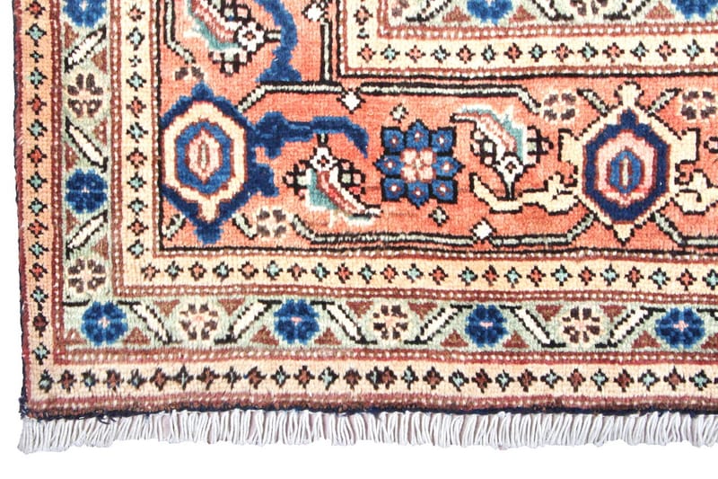Handknuten Persisk Matta 215x324 cm - Mörkblå/Koppar - Orientalisk matta - Persisk matta