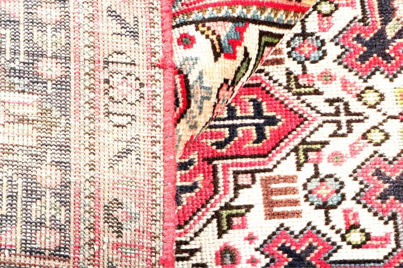 Handknuten Persisk Patchworkmatta 193x285 cm Kelim - Röd/Mörkblå - Persisk matta - Orientalisk matta