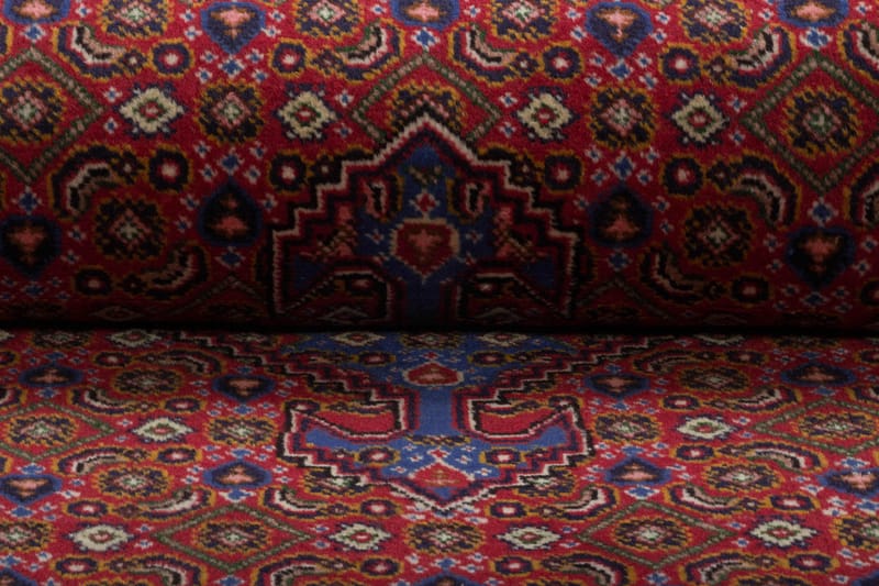 Handknuten Persisk Matta 195x286 cm - Koppar/Mörkblå - Persisk matta - Orientalisk matta