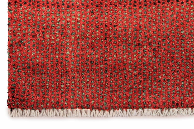Handknuten Persisk Matta 63x191 cm Gabbeh Shiraz - Röd - Persisk matta - Orientalisk matta