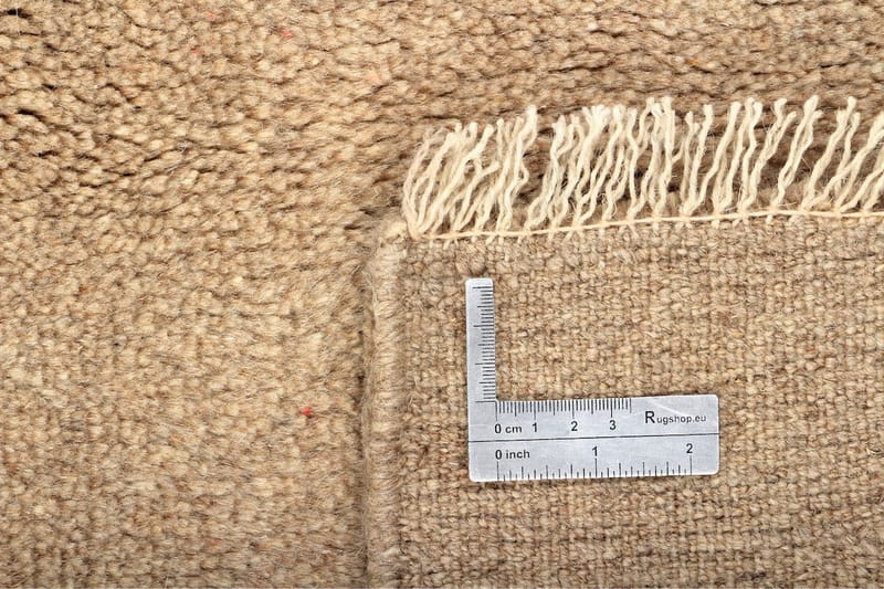 Handknuten Persisk Ullmatta 173x233 cm Gabbeh Shiraz - Beige - Persisk matta - Orientalisk matta