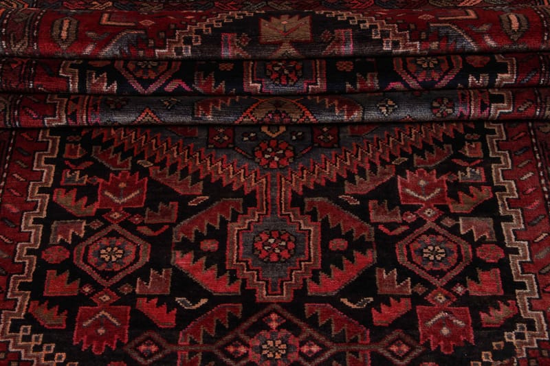 Handknuten Persisk Matta 151x278 cm - Mörkblå/Röd - Persisk matta - Orientalisk matta