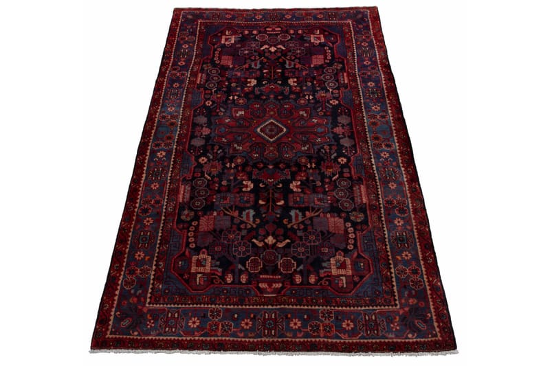 Handknuten Persisk Matta 160x249 cm - Mörkblå/Röd - Persisk matta - Orientalisk matta