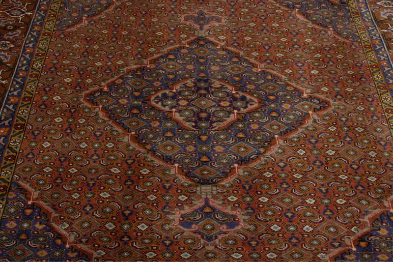 Handknuten Persisk Matta Varni 195x275 cm Kelim - Brun/Blå - Persisk matta - Orientalisk matta