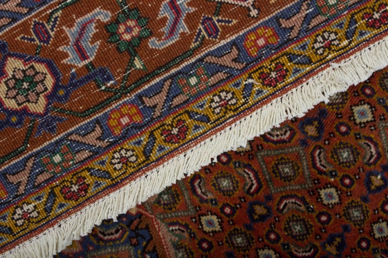 Handknuten Persisk Matta Varni 195x275 cm Kelim - Brun/Blå - Persisk matta - Orientalisk matta