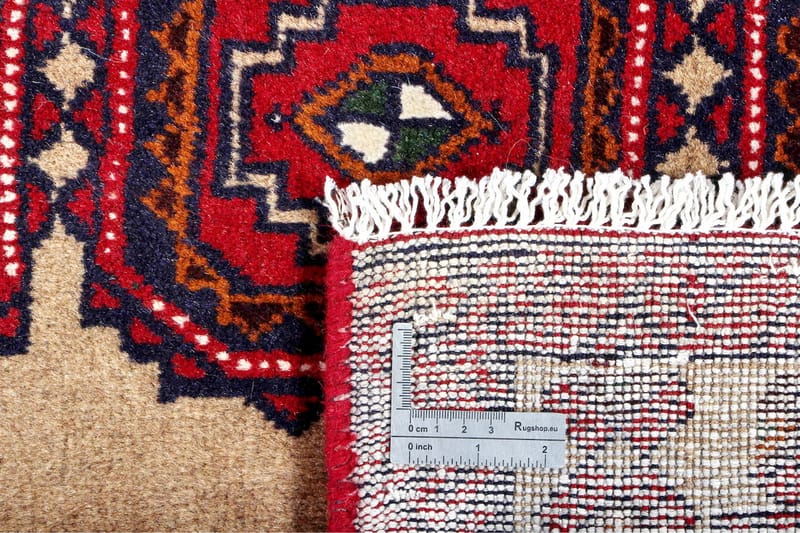 Handknuten Persisk Matta Varni 104x186 cm Kelim - Beige/Röd - Persisk matta - Orientalisk matta