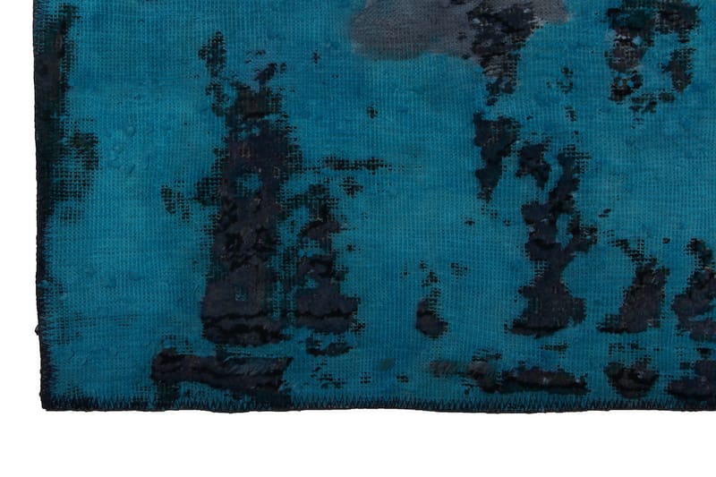 Handknuten Persisk Ullmatta 247x337 cm Vintage - Turkos - Persisk matta - Orientalisk matta