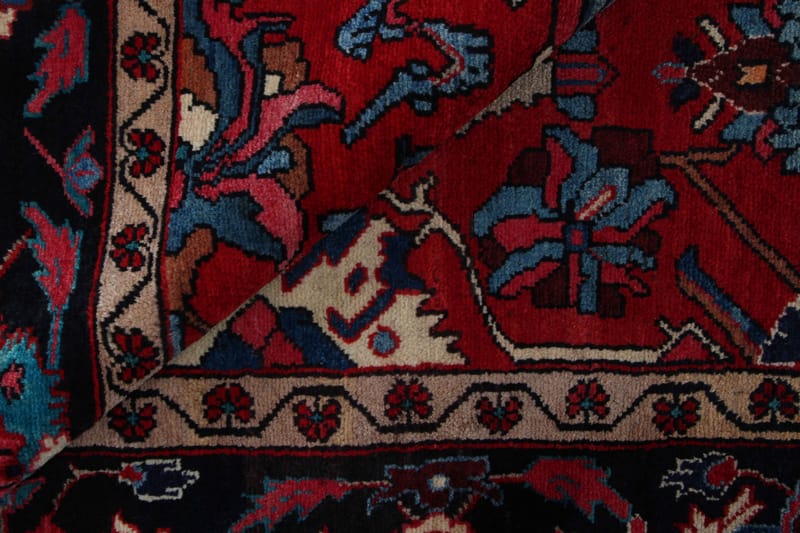 Handknuten Persisk Matta 160x313 cm Kelim - Röd/Mörkblå - Persisk matta - Orientalisk matta
