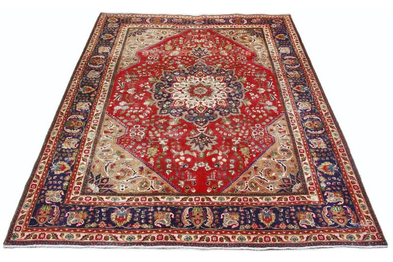 Handknuten Persisk Matta 250x336 cm Kelim - Röd/Mörkblå - Persisk matta - Orientalisk matta