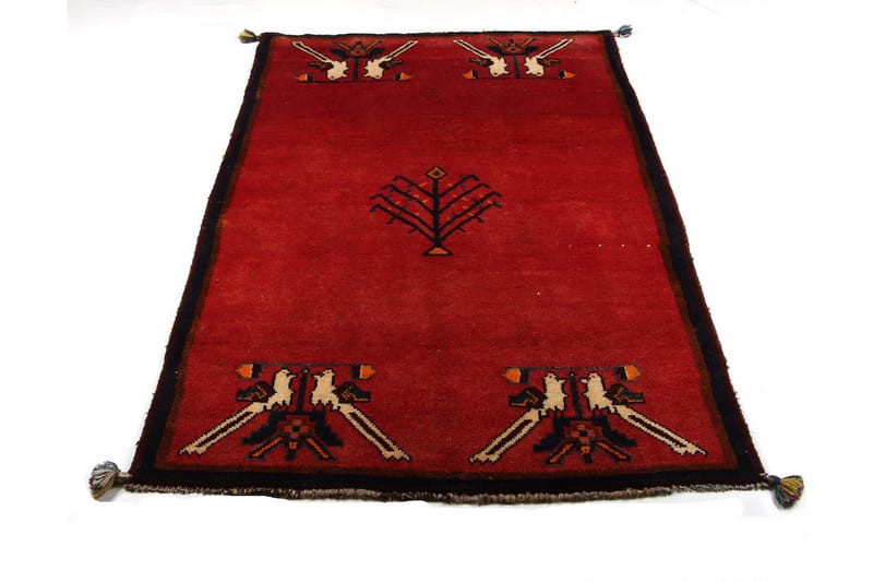 Handknuten Persisk Ullmatta 188x106 cm Kelim - Röd - Persisk matta - Orientalisk matta