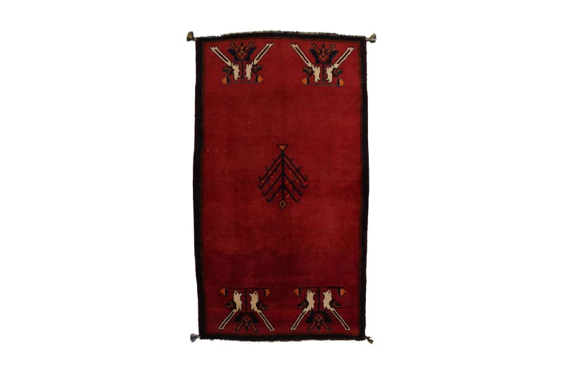 Handknuten Persisk Ullmatta 188x106 cm Kelim - Röd - Persisk matta - Orientalisk matta