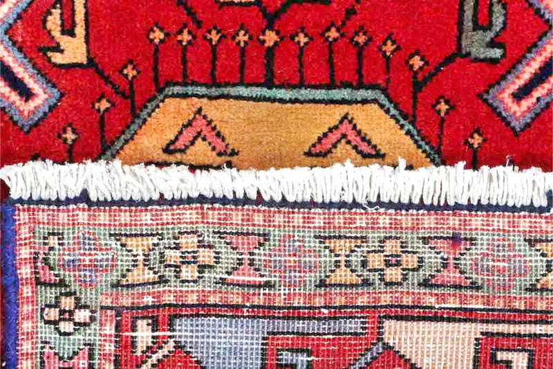 Handknuten Persisk Matta 160x304 cm - Mörkblå/Röd - Persisk matta - Orientalisk matta