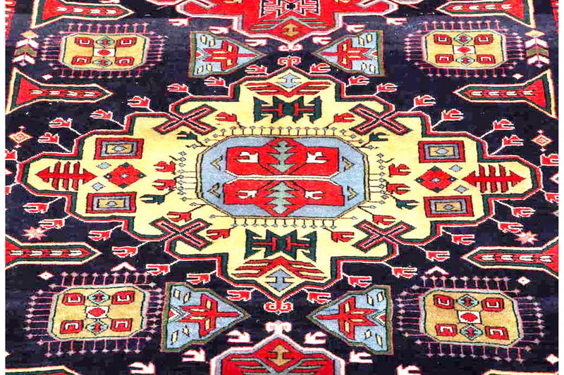 Handknuten Persisk Matta 160x304 cm - Mörkblå/Röd - Persisk matta - Orientalisk matta