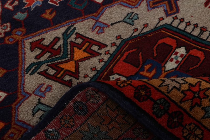 Handknuten Persisk Matta 150x288 cm - Mörkblå/Brun - Persisk matta - Orientalisk matta