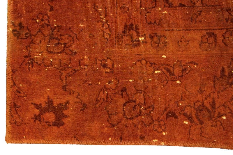 Handknuten Persisk Ullmatta 252x375 cm Vintage - Orange/Brun - Persisk matta - Orientalisk matta