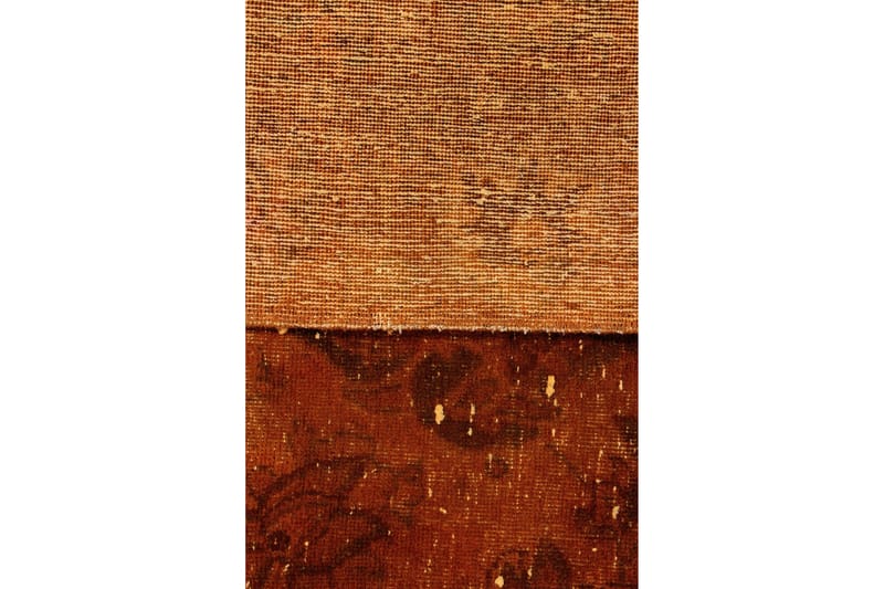 Handknuten Persisk Ullmatta 252x375 cm Vintage - Orange/Brun - Persisk matta - Orientalisk matta