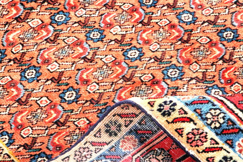 Handknuten Persisk Matta 204x289 cm - Koppar/Röd - Persisk matta - Orientalisk matta