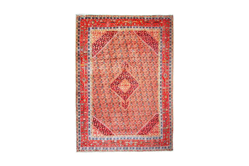 Handknuten Persisk Matta 204x289 cm - Koppar/Röd - Persisk matta - Orientalisk matta