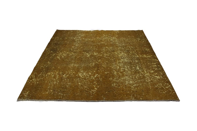 Handknuten Persisk Ullmatta 290x300 cm Vintage - Senap - Persisk matta - Orientalisk matta