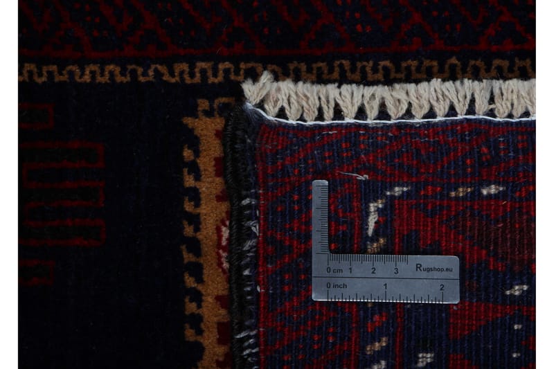 Handknuten Persisk Matta 92x167 cm - Röd/Svart - Persisk matta - Orientalisk matta