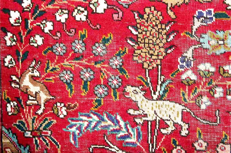 Handknuten Persisk Matta 249x336 cm Kelim - Röd/Mörkblå - Persisk matta - Orientalisk matta