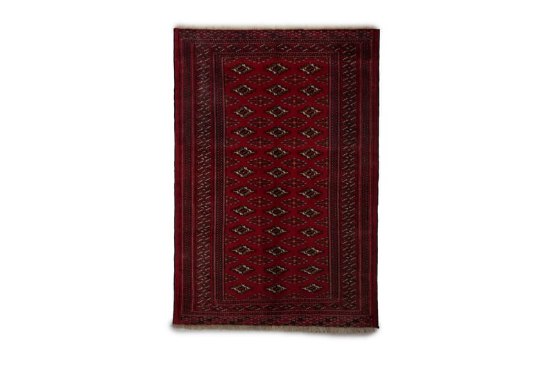 Handknuten Persisk Matta 100x144 cm - Röd - Persisk matta - Orientalisk matta