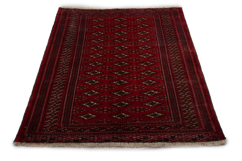 Handknuten Persisk Matta 100x144 cm - Röd - Persisk matta - Orientalisk matta