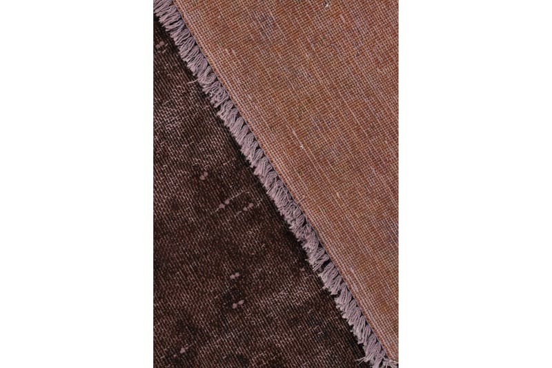 Handknuten Persisk Ullmatta 288x405 cm Vintage - Mörkbrun - Persisk matta - Orientalisk matta