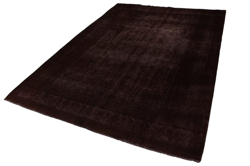 Handknuten Persisk Ullmatta 288x405 cm Vintage - Mörkbrun - Persisk matta - Orientalisk matta