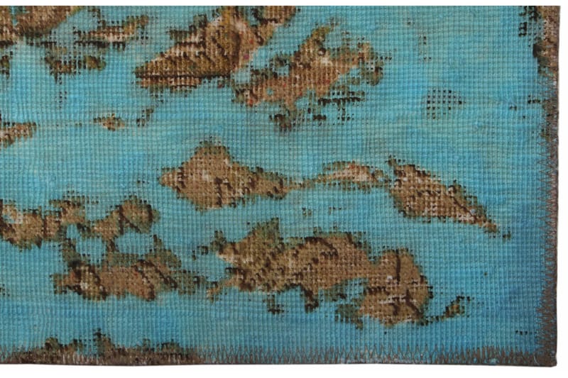Handknuten Persisk Matta 285x378 cm Vintage - Blå/Brun - Persisk matta - Orientalisk matta