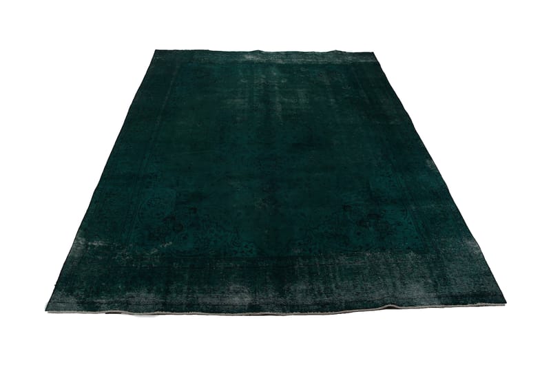 Handknuten Persisk Ullmatta 284x384 cm Vintage - Grön - Orientalisk matta - Persisk matta