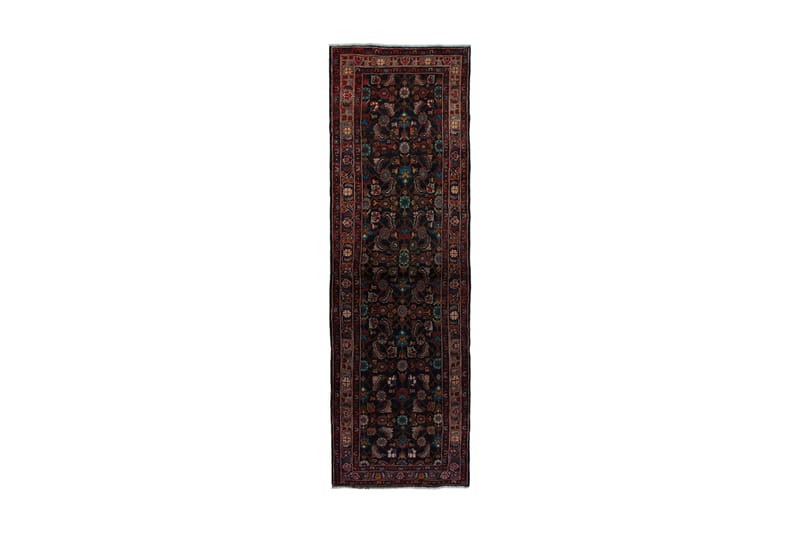 Handknuten Persisk Matta 99x328 cm - Mörkblå/R�öd - Persisk matta - Orientalisk matta